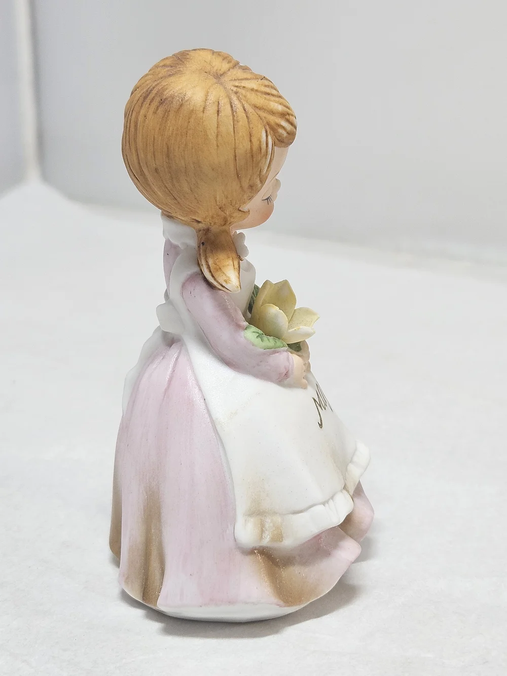 Kelvin's Exclusives May Birthday Month Ceramic  Flower Figurine Girl